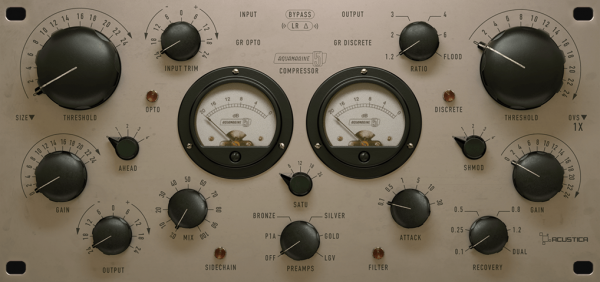 母带压缩器插件Acustica Audio Aquamarine 5 2023 VST/VST3/AAX R2R安装免费版