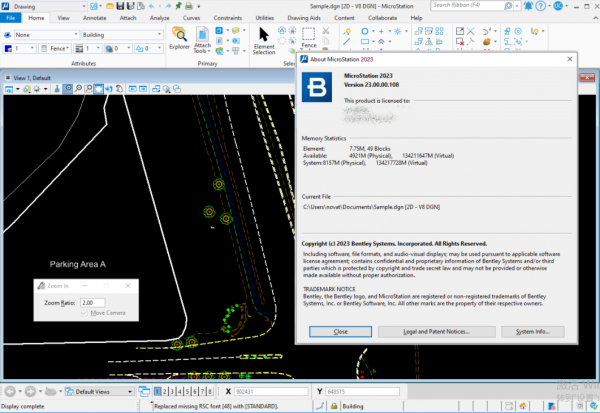 MicroStation CONNECT Edition 2023 (23.00.01.44) 完美授权破解版 64位