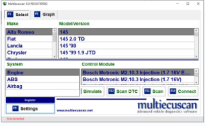汽车诊断软件 Multiecuscan v5.1 多语免费版 附补丁/教程
