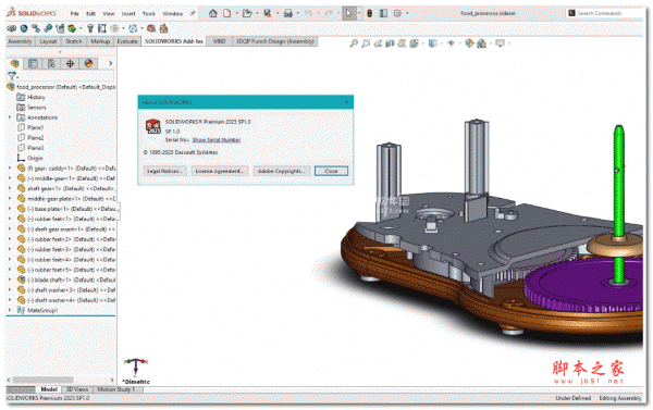 SolidWorks 2023 SP3.0-SP4.0 Full Premium 完美授权版(附激活补丁+教程) 64位
