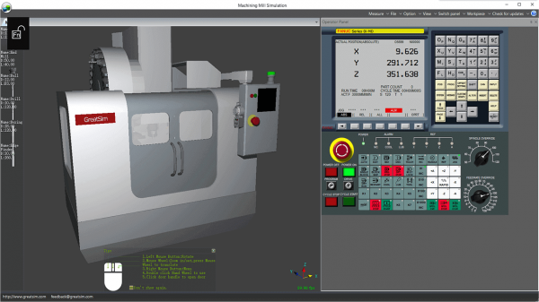 Machining Mill Simulator(数控车床仿真软件) v2.2.0.15 官方安装版