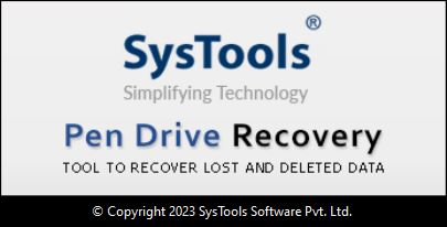 U盘数据恢复 SysTools Pen Drive Recovery v16.1.0 中文破解版(附激活教程+补丁)