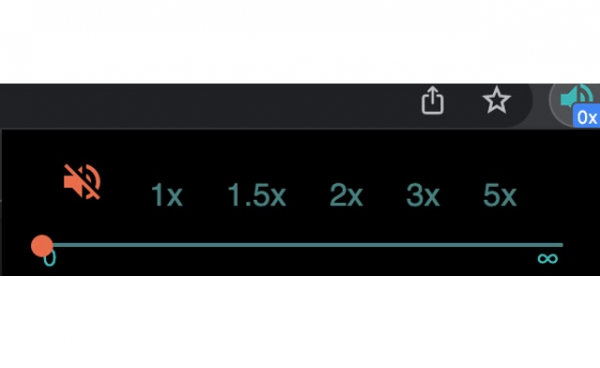 Infinite Volume Booster音量控制插件 v1.2.4 Chrome扩展插件