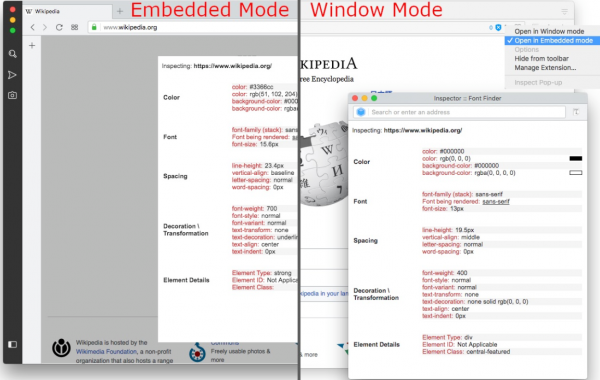 Font Finder字体查找器 v0.5.5 Chrome扩展插件