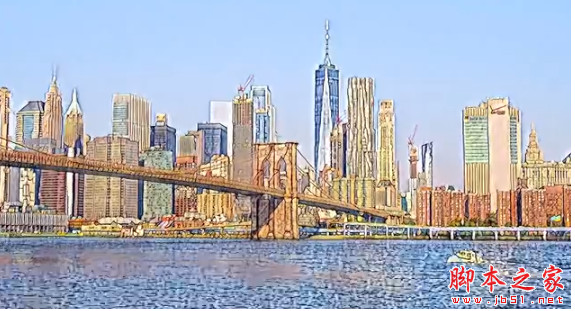 AE/PR人工智能AI卡通绘画半色调高级视频风格化工具AEscripts StyleX V1.0.3 汉化版