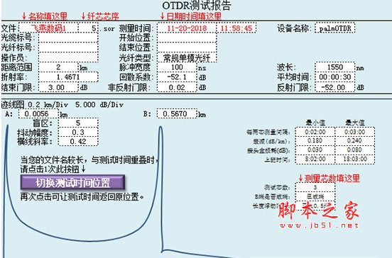 光缆测试资料生成模板 19.2.3 绿色版