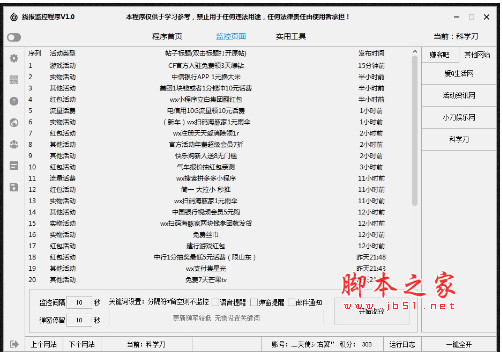 活动线报监控软件 v1.0 绿色版
