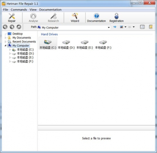 Hetman File Repair(文件修复工具) v1.1 绿色免费版