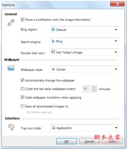 BingSnap(Bing壁纸软件) v3.1 英文免费安装版(含32位+64位)