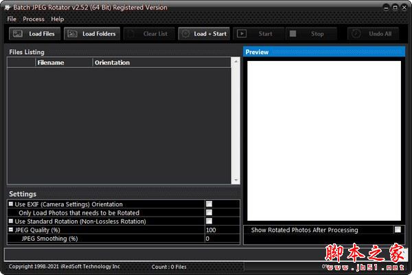Batch JPEG Rotator(JPEG图片处理)V2.52 英文安装版