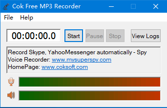 Cok Free MP3 Recorder(录音工具) v3.0 官方版