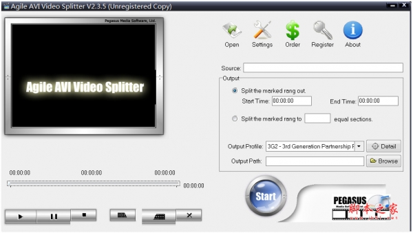视频分割工具Agile AVI Video Splitter v2.3.5 免费安装版