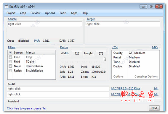 StaxRip(视频格式转换) v2.4.0 官方安装版  64位