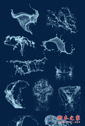 PS水滴水花笔刷+29 v1.0 免费版