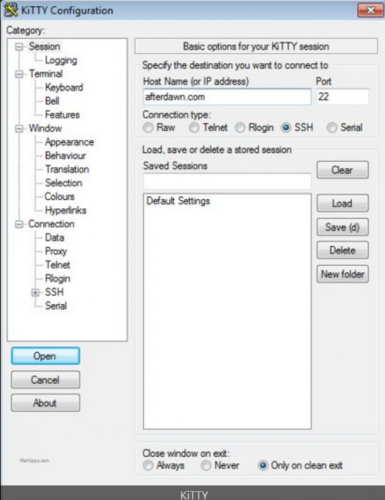 KiTTY 远程控制程序 v0.76.0.8 官方绿色版