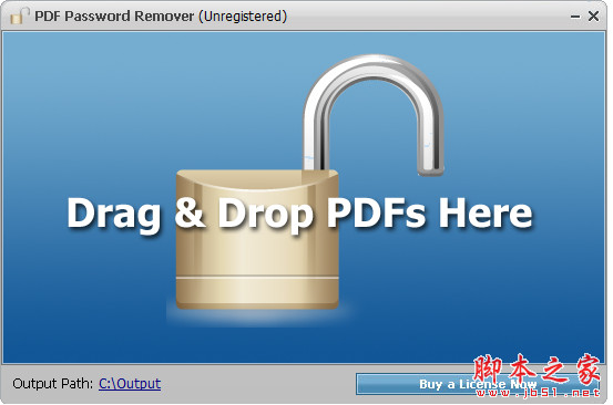 PDF Password Remover(PDF文档密码移除软件) v7.5 官方免费安装版