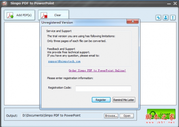 Simpo PDF to PowerPoint(pdf转PPT转换器)v1.4.3 官方安装版(附教程)