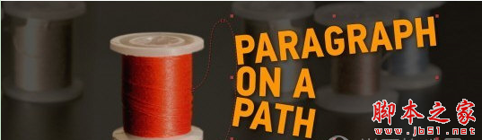 Paragraph on a Path(AE路径排列文字标题动画脚本) v1.1 免费版	