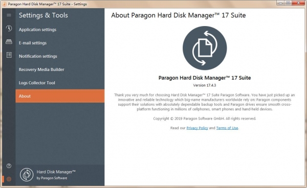 Paragon Hard Disk Manager 17 Suite 附序列号+教程 17.10.12 32位