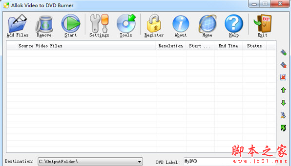 Allok Video to DVD Burner(DVD刻录机) v2.5.1217 免费安装版