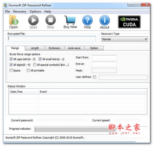 iSumsoft ZIP Password Refixer(ZIP密码恢复工具) V4.1.1 英文安装版