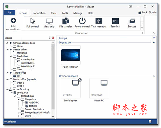 TektonIT remote utilities Viewer(远程桌面软件）v6.10.10.0 特别版(附破解教程+破解补丁)