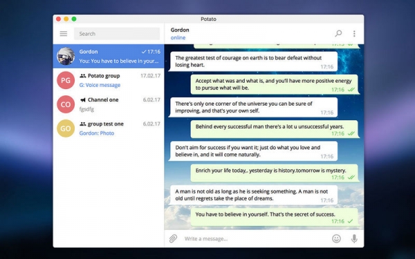 Potato Chat for Mac(土豆聊天)V1.10.20506 苹果电脑版