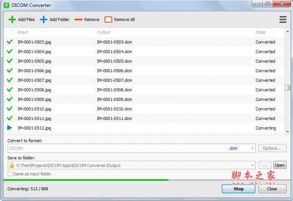 DICOM Converter(dicom格式转换软件) v1.10.1 官方英文安装版