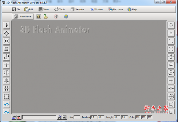 3D Flash Animator(flash动画制作软件) V4.9.8.7 官方英文安装版