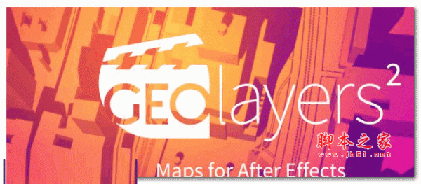 AE真实地图路径绘制脚本 Ascripts GEOlayers 2 1.2.1 特别版
