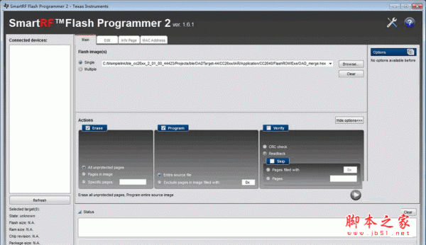 SmartRF Flash Programmer(闪存编程器) v2.0 英文安装免费版