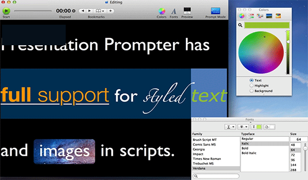 Presentation Prompter For Mac(提词软件) v5.4.540 苹果电脑版