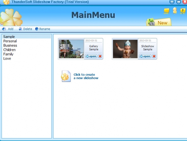 Flash相册制作工具(ThunderSoft Slideshow Factory) V6.3.0 官方免费安装版