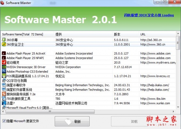 Software master(卸载工具) v2.0.1 汉化绿色版