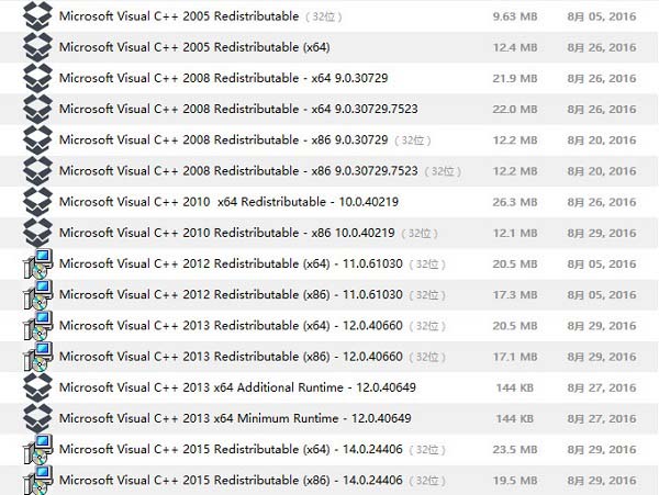 RuntimePack(运行时库组件) v17.3.14 32位/64位 官方安装版