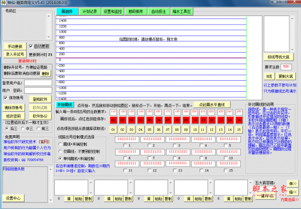 神仙趋势自定义(彩票分析监控软件) V5.43 免费绿色版
