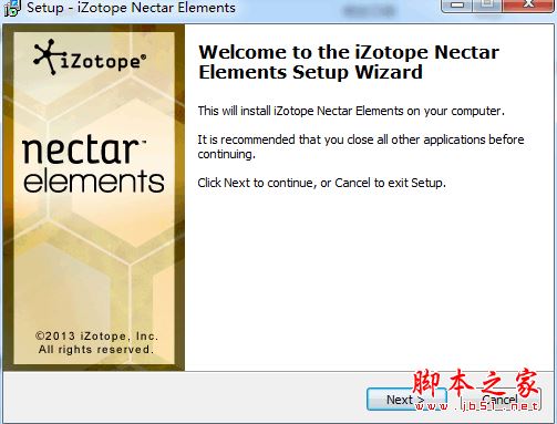 iZotope Nectar Elements(声音插件) V1.0 免费安装版
