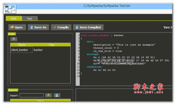 yara引擎工作测试YaraEditor 64位 V2.1.1 免费安装版