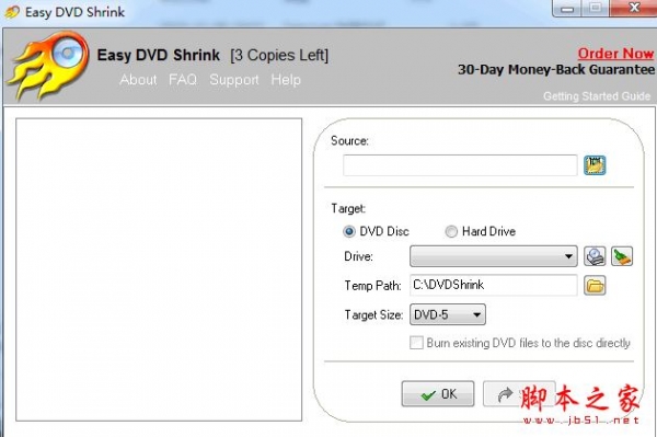 Easy DVD Shrink(DVD拷贝软件) V1.0 免费安装版